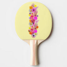 Meister-Blumenstrauß Ping-Pong-Schläger