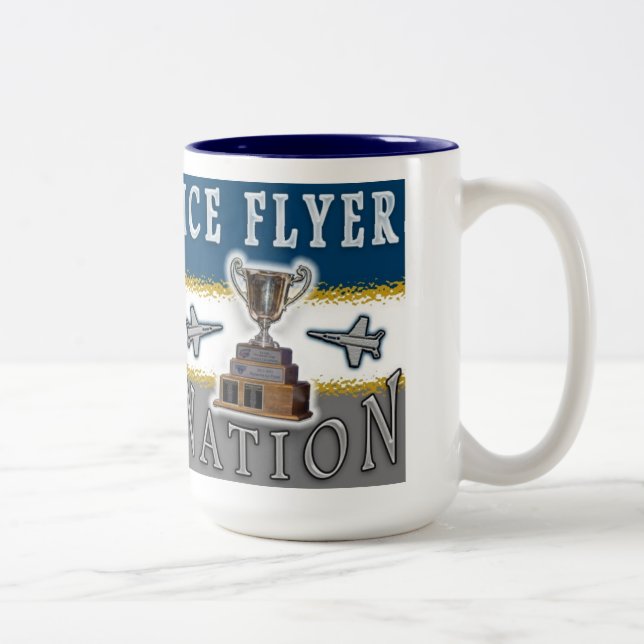 Meister der Eis-Flyer-Nations-2013 SPHL Zweifarbige Tasse (Rechts)