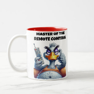 Meister der Fernbedienung Zweifarbige Tasse