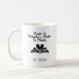 Meister der Metaphern, Mentor der Köpfe Erzieher Kaffeetasse