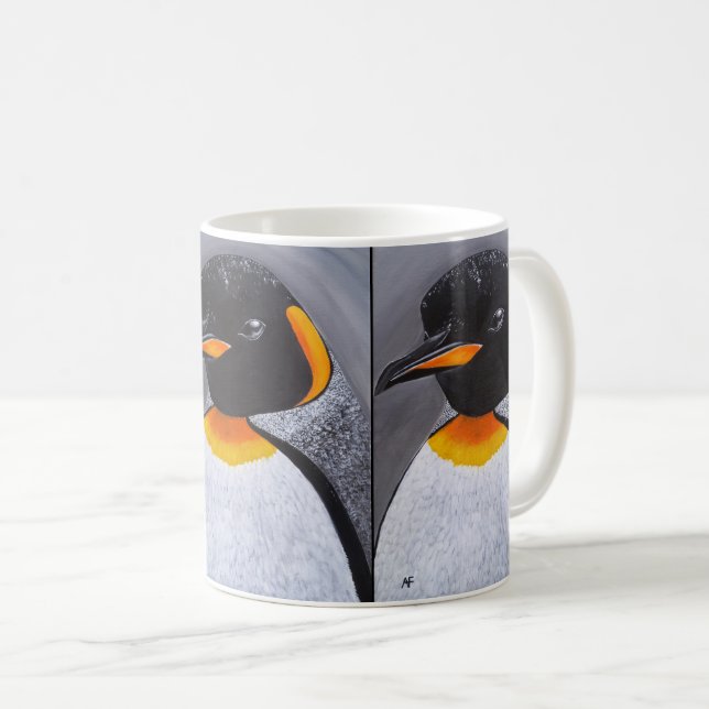 Meister der Twilight Zone Gemälde von Alfred Fox Kaffeetasse (VorderseiteRechts)