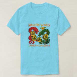 Meister der Winde-Bezwinger der Drachen Mah Jongg T-Shirt