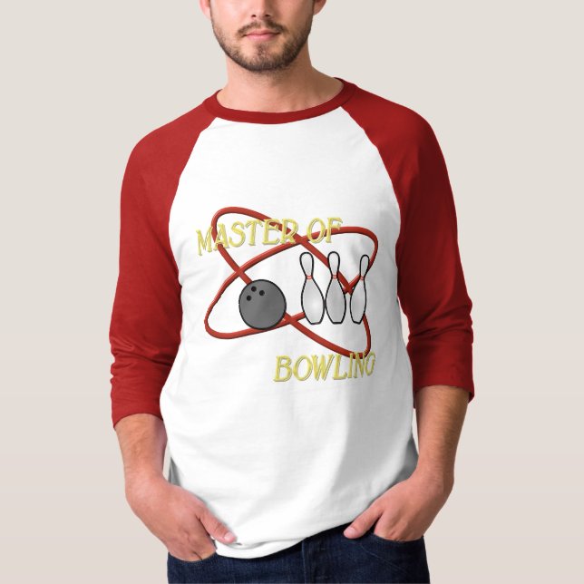 Meister des Bowlings T-Shirt (Vorderseite)