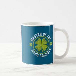Meister des irischen Abschieds St. Patrick's Day Kaffeetasse