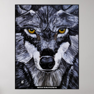 Meister des Wilden Gemälde von Alfred Fox Poster