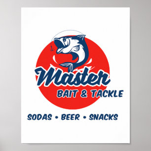 Meister es und bekämpfe lustigen Erwachsenenhumor Poster