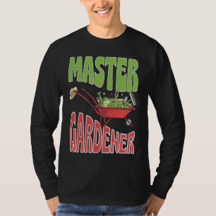 Meister-Gärtner Gemüsegarten Pflanzenliebhaber T-Shirt