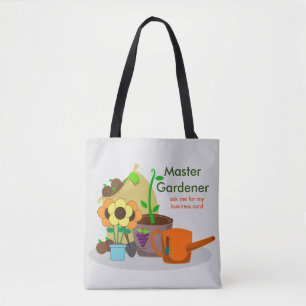 Meister-Gärtner-Tasche mit Allover-Druck