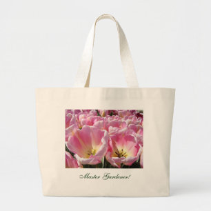 Meister Gärtner! Taschentücher Pink Tulip Blume Jumbo Stoffbeutel