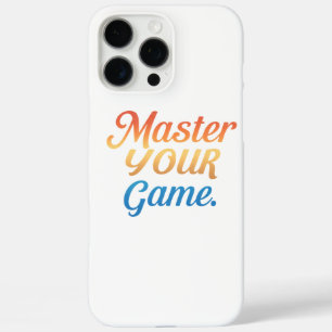 Meister Ihres Spiels iPhone 16 Pro Max Hülle