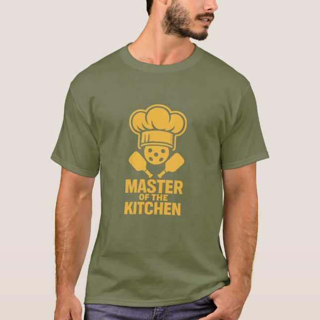 Meister in der Küche  T-Shirt (Vorderseite)