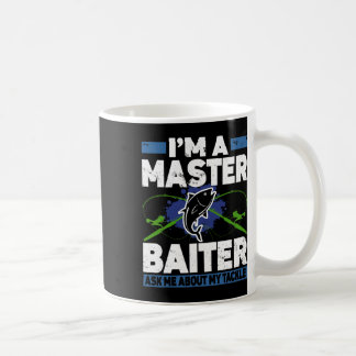 Meister Iter Shirt Lustig Angeln Fischer Fisch  Kaffeetasse