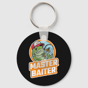 Meister Iter Vintage B Angeln Lustiger Angler 1 Schlüsselanhänger