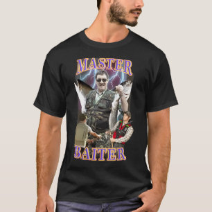 Meister Iter Vintage B Angeln Lustiger Angler T-Shirt