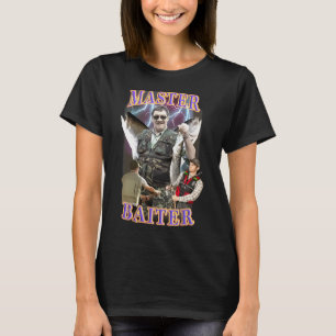 Meister Iter Vintage B Angeln Lustiger Angler T-Shirt