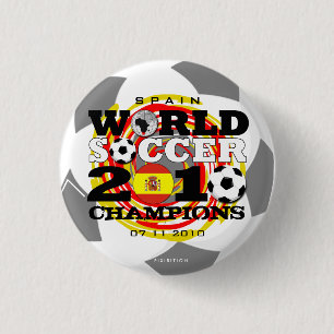 Meister-Knopf Spanien-Weltmeisterschaft-2010 Button