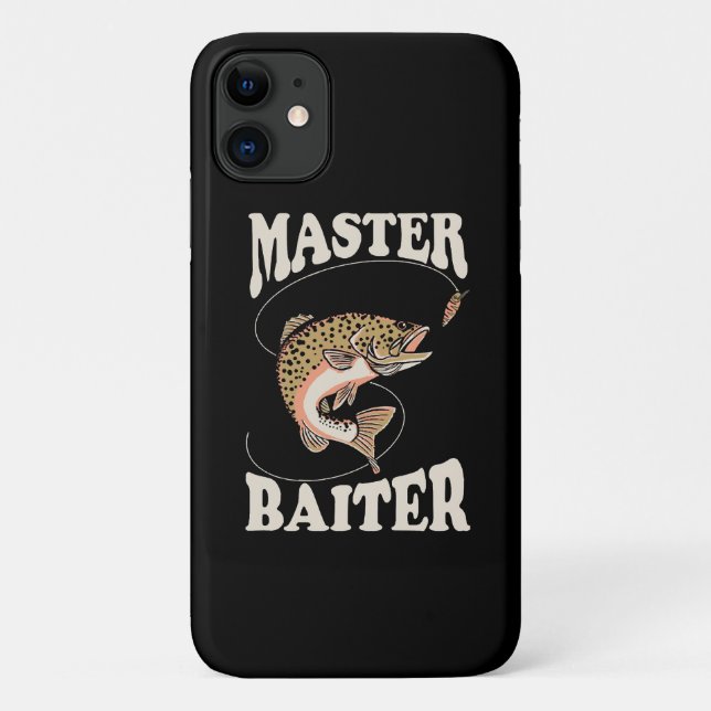 Meister-Köder-Angler Case-Mate iPhone Hülle (Rückseite)