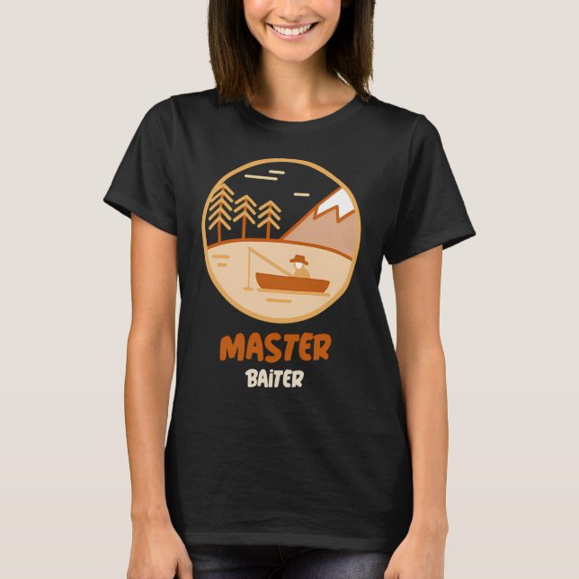 Meister-Köder-Fischerhemd T-Shirt (Vorderseite)