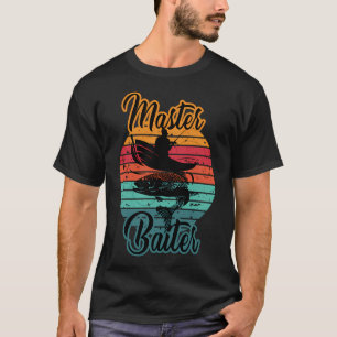 Meister Köder Lustiger Angelsport T-Shirt
