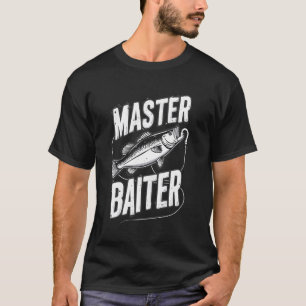 Meister-Köder-Meme-Barsch-Angeln-Humor-Fisch-Fan-F T-Shirt