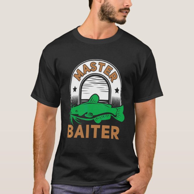 Meister Köder  Wels Katzenfischer 1 T-Shirt (Vorderseite)