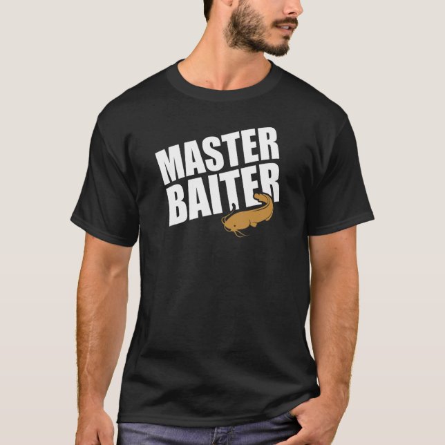 Meister-Köder  Wels Katzenfischer 4 T-Shirt (Vorderseite)