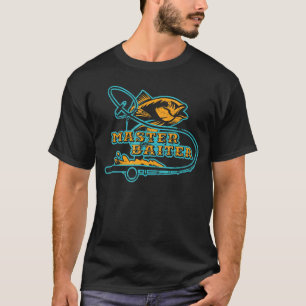 Meister-Köderfischer Bootsfahren Segel Angeln Fisc T-Shirt