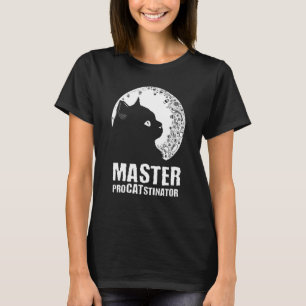 Meister Prokrastinator Katzen Humor Kätzchen Faul T-Shirt