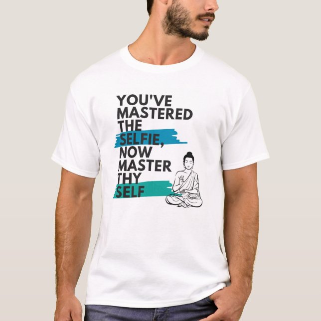 Meister Thyself - T - Shirt der Männer (Vorderseite)