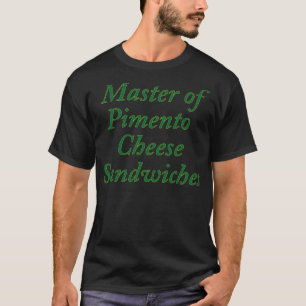 Meister von Pimento Cheese Sandwiches Funny Golf T-Shirt