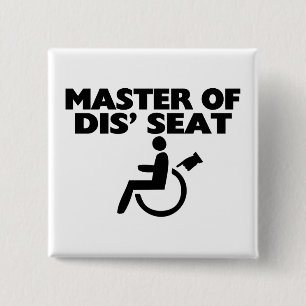 Meister von Seat-Rollstuhl DIS Button