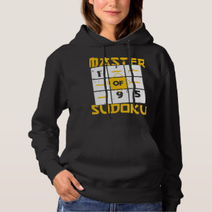 Meister von Sudoku Sudoku Champion Math Game Joke  Hoodie
