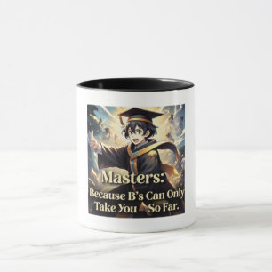 Meister, weil B so weit ist Tasse