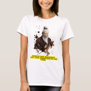 Meister Wu   Chinesische Tuschezeichnung T-Shirt