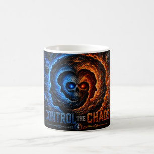 Meistere das Chaos, Bezwinge die Spirale T-Shirt – Kaffeetasse