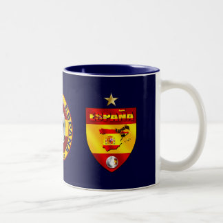Meistergeschenk Espana mit einem Stern Zweifarbige Tasse