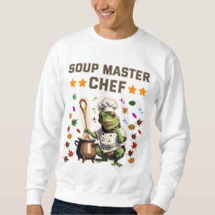 Meisterkoch-Witzfrosch-T-Shirt-Sweatshirt-T Sweatshirt