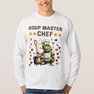 Meisterkoch-Witzfrosch-T-Shirt-Sweatshirt-T T-Shirt