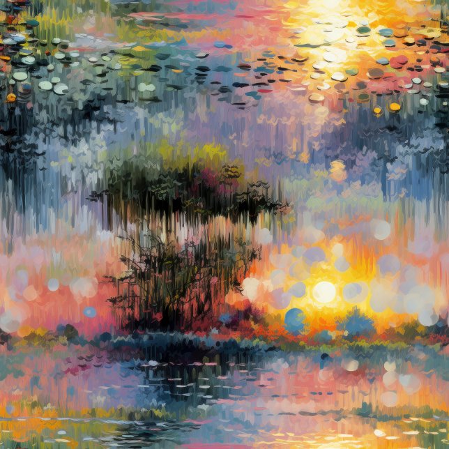 Meisterkunst Leinwanddruck (Elegance in Every Stroke: Monet's Masterful Art.)