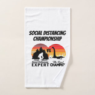 Meisterschaft im Social Distancing - Yeti gegen Ne Handtuch
