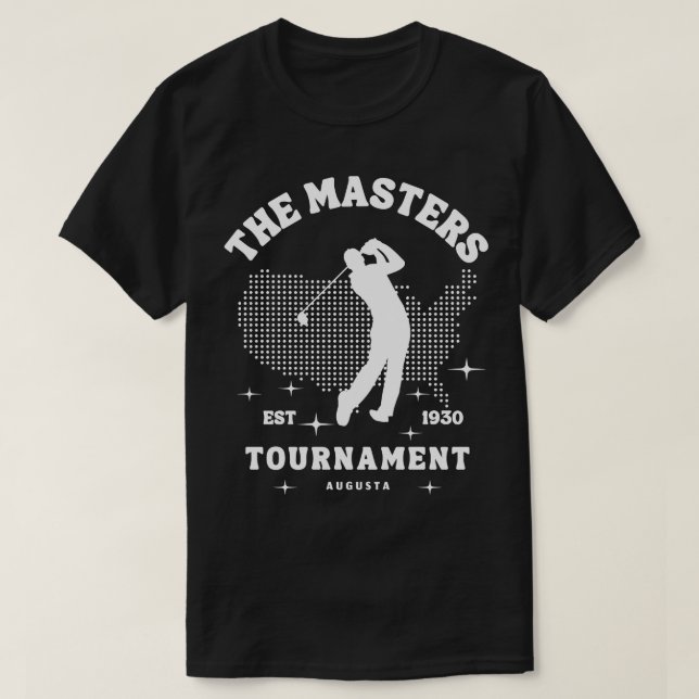 Meisterturnier zum Augusta National Go T-Shirt (Design vorne)