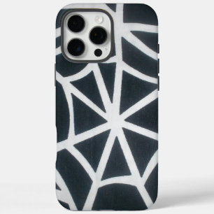 Meisterwerk der Natur: Das Web einer Spinne. iPhone 16 Pro Max Hülle