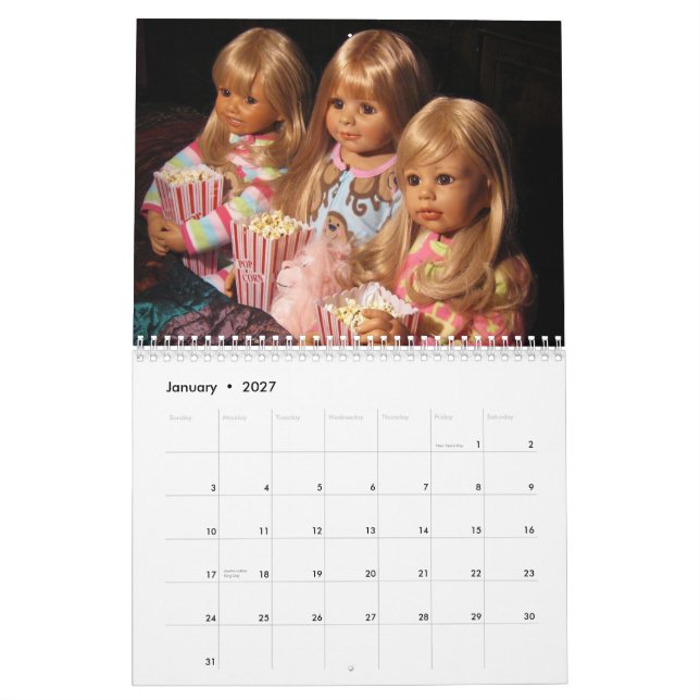 Meisterwerk-Puppen-Foto-Kalender 2015 Kalender (Jan 2027)