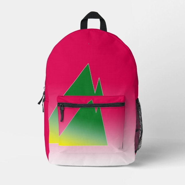 Meitnerium Bedruckter Rucksack (Vorderseite)