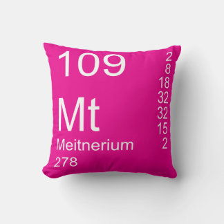 Meitnerium Kissen