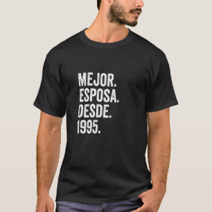 Mejor Esposa Desde 1995 27. Hochzeit 2 T-Shirt