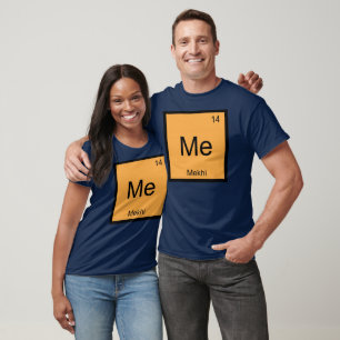Mekhi Name Chemie Element Periodensystem T-Shirt