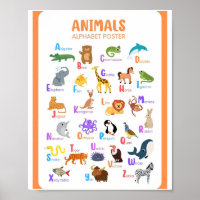 MEKIMI - Tiere Alphabet Illustrativ