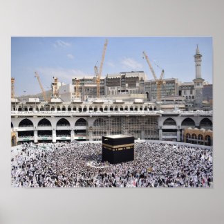 Mekka Arabisch Makkah Saudi Arabien Poster