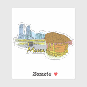 Mekka Aufkleber
